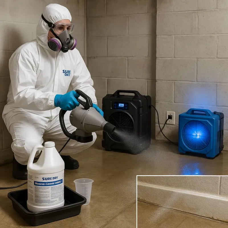 Sanitization and Odor Removal process in Winfield, KS